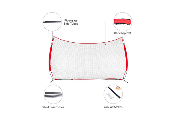 Basebollträningsnät Grupp III