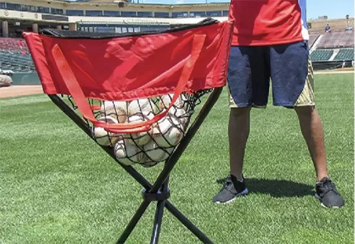 Basebolltriangelfångare med skydd