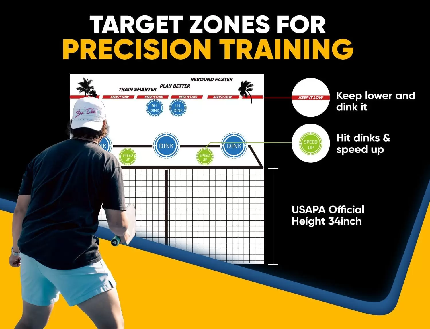 6*6ft 2-i-1 st&aring;lr&ouml;rspickleball &Iota;