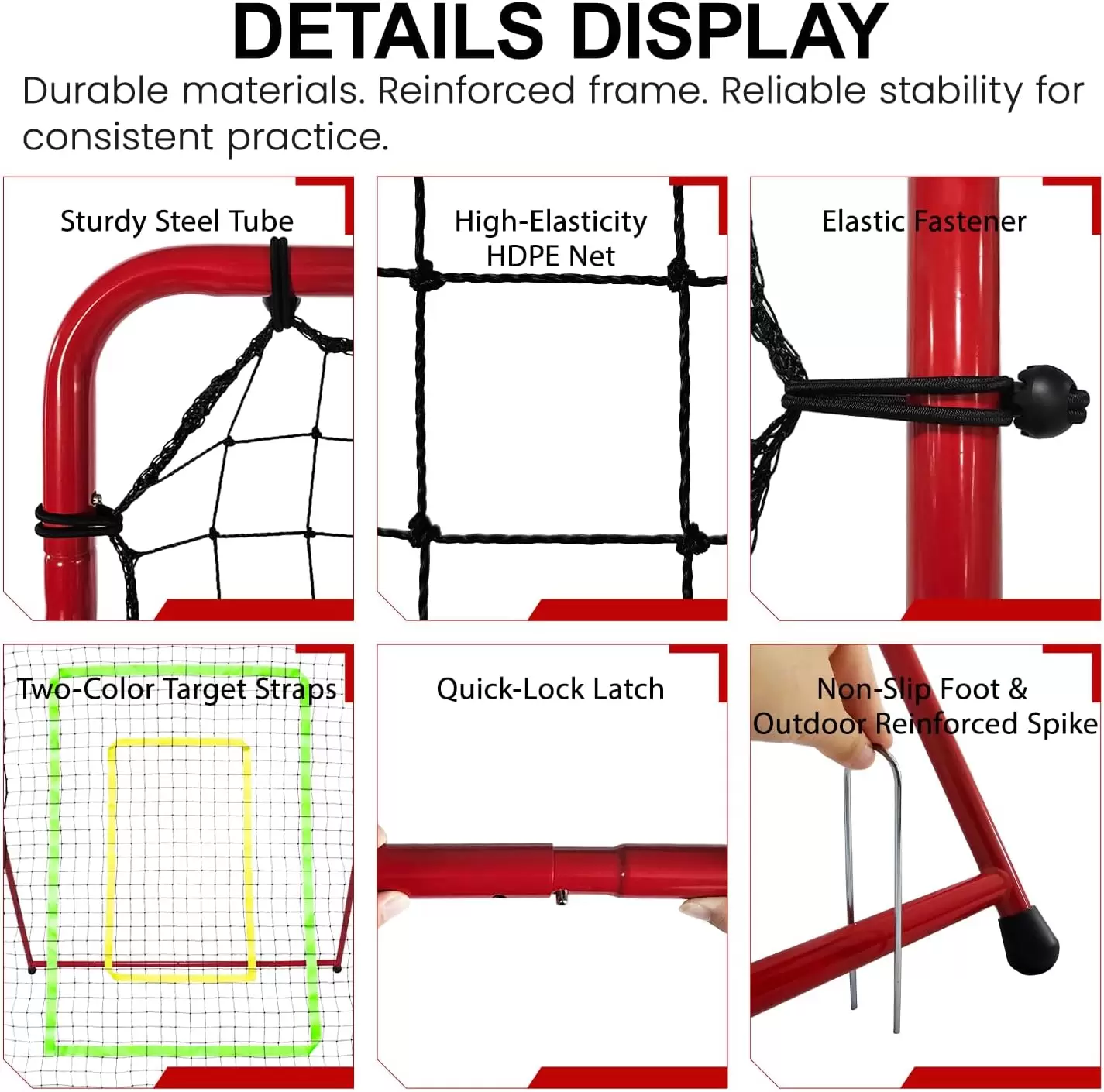 Storlek 2-1 konvertibelt multisport reboundn&auml;t &Iota;&Iota;