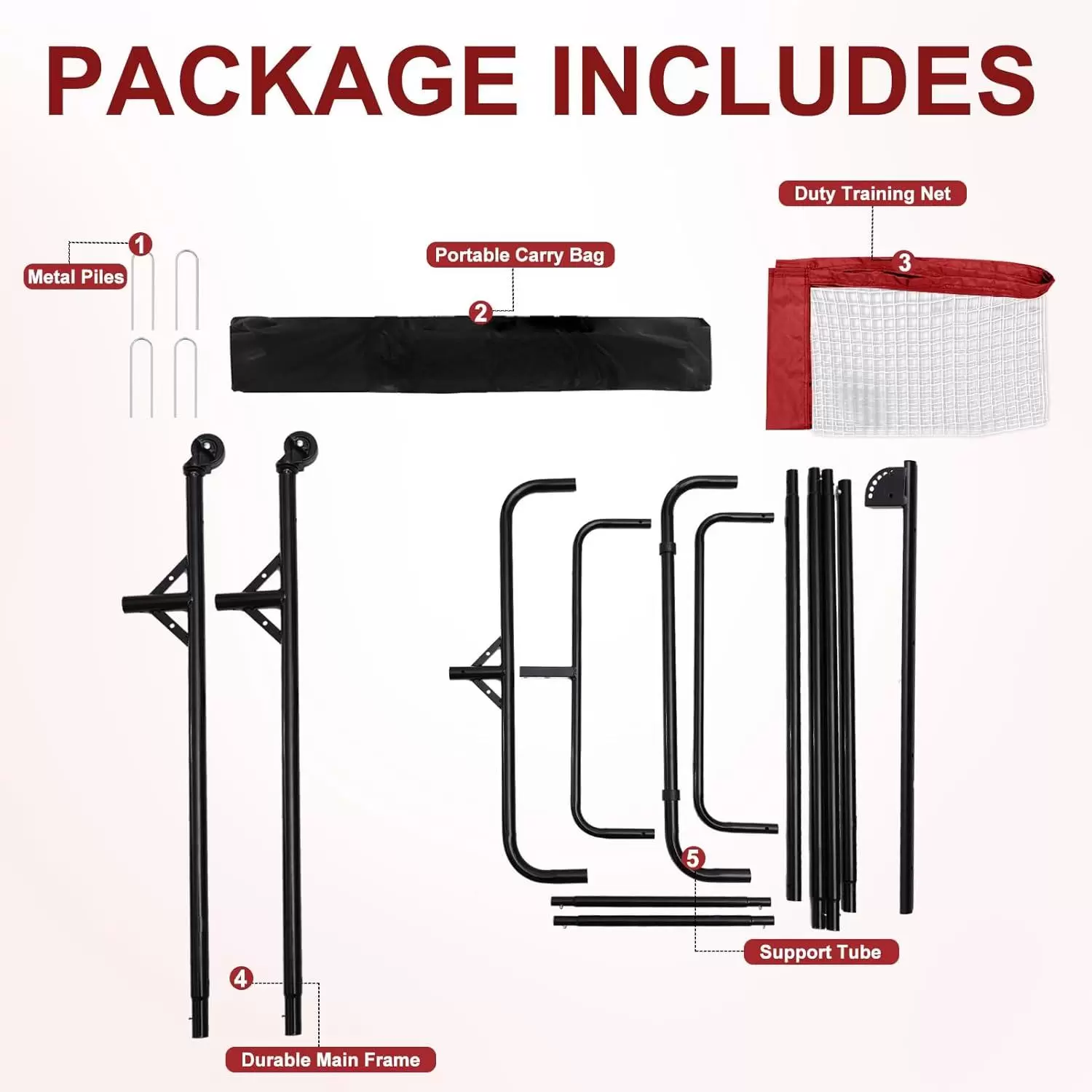 Justerbart tr&auml;ningsset f&ouml;r volleyboll &Iota;&Iota;