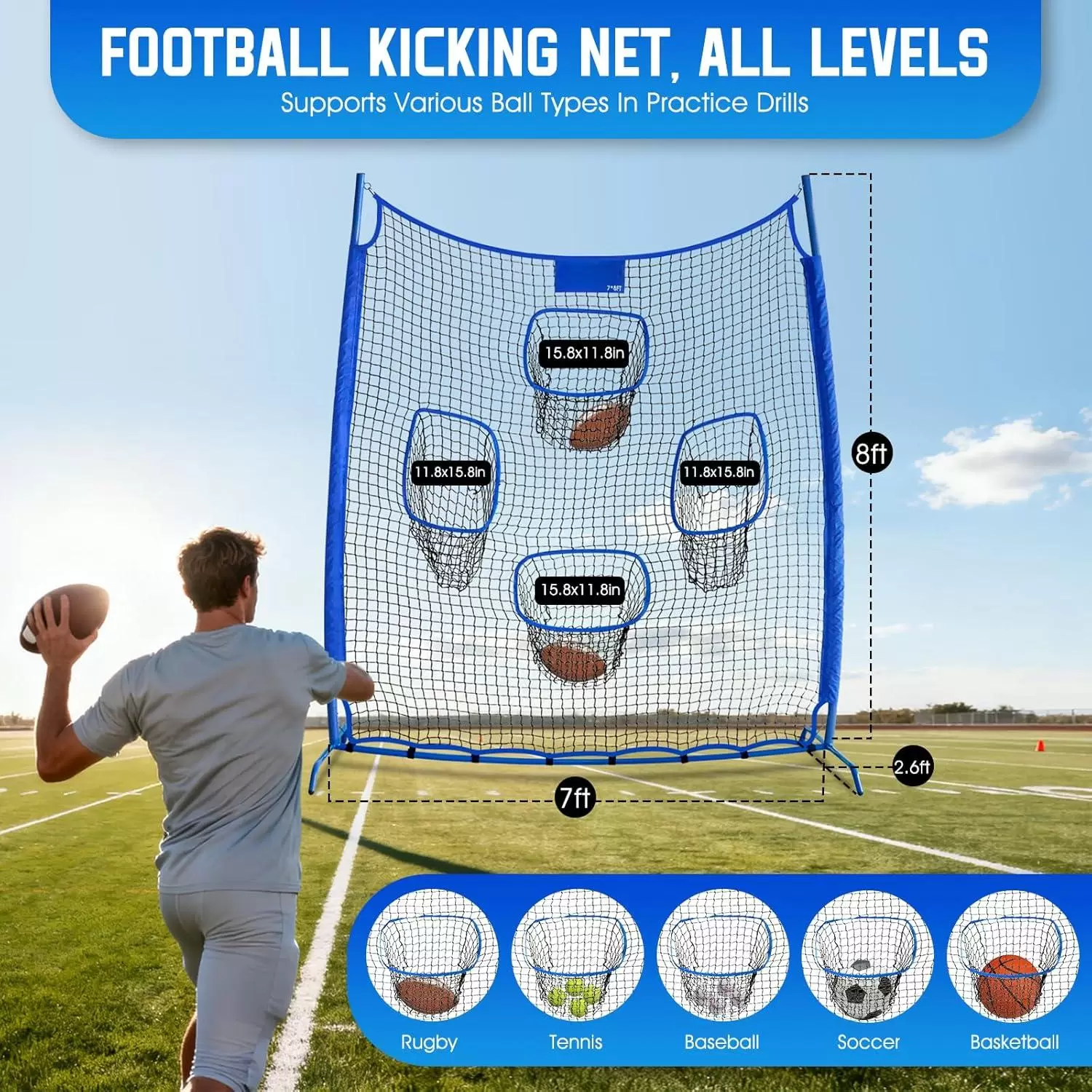 Rugby kasttr&auml;ningsn&auml;t IV