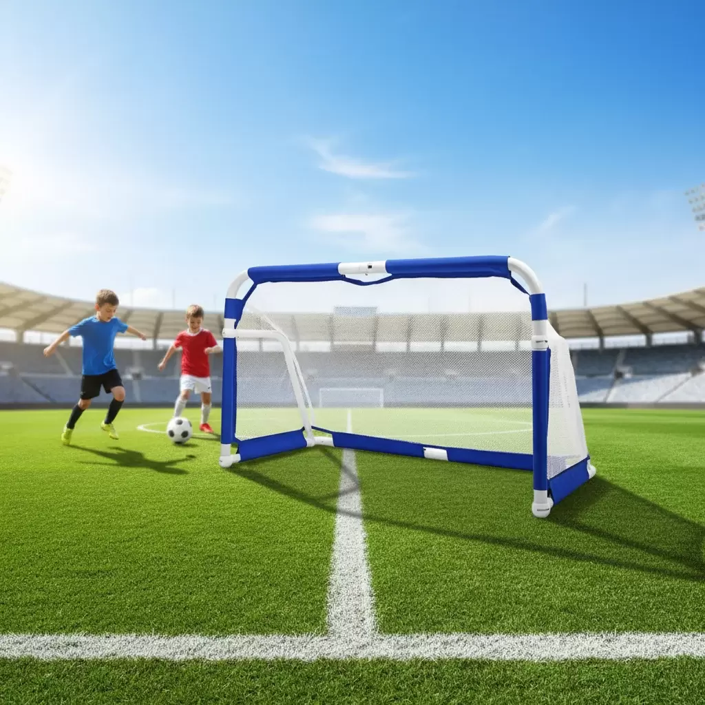 Hopf&auml;llbart fotbollsm&aring;l i aluminiumr&ouml;r