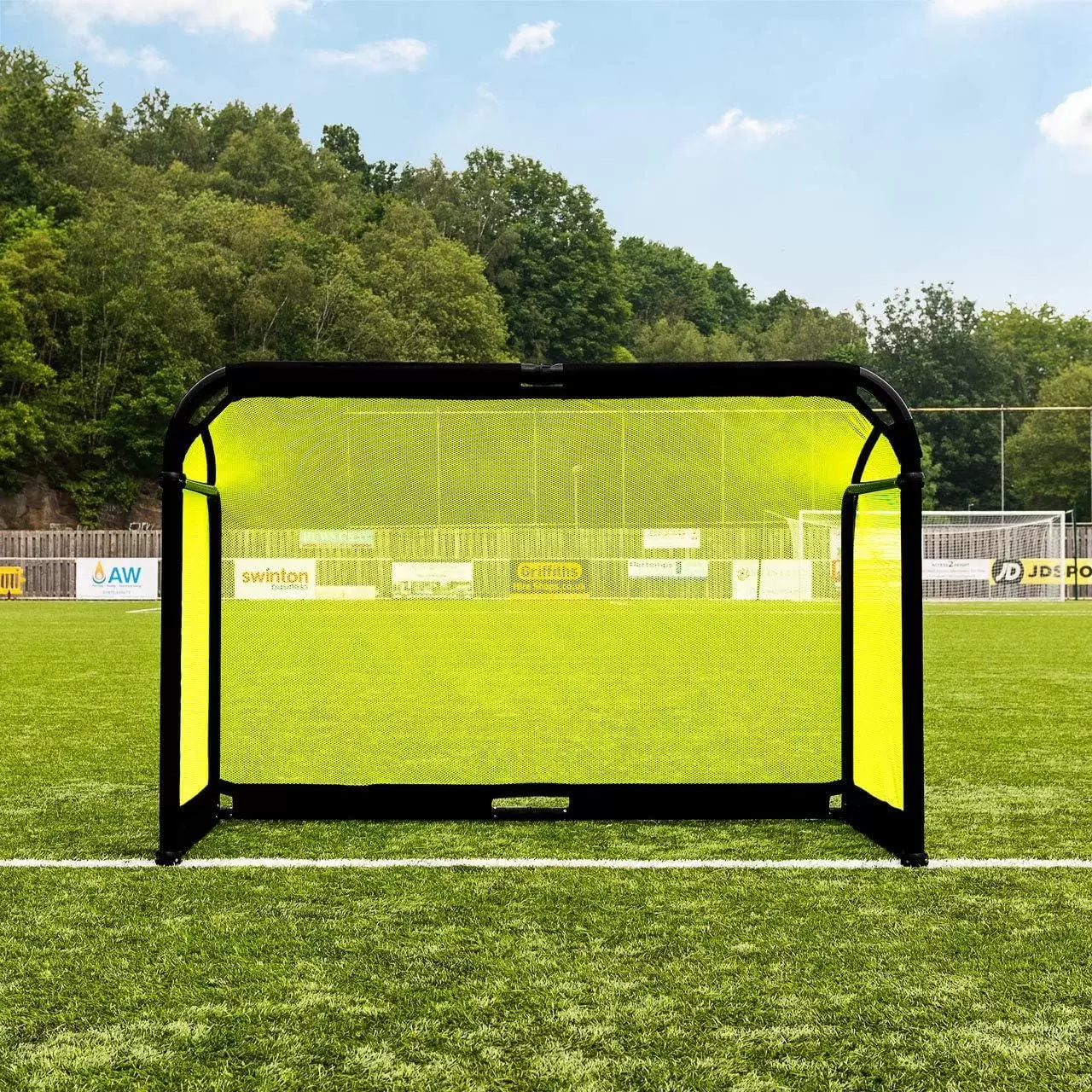 Hopf&auml;llbart fotbollsm&aring;l i aluminiumr&ouml;r