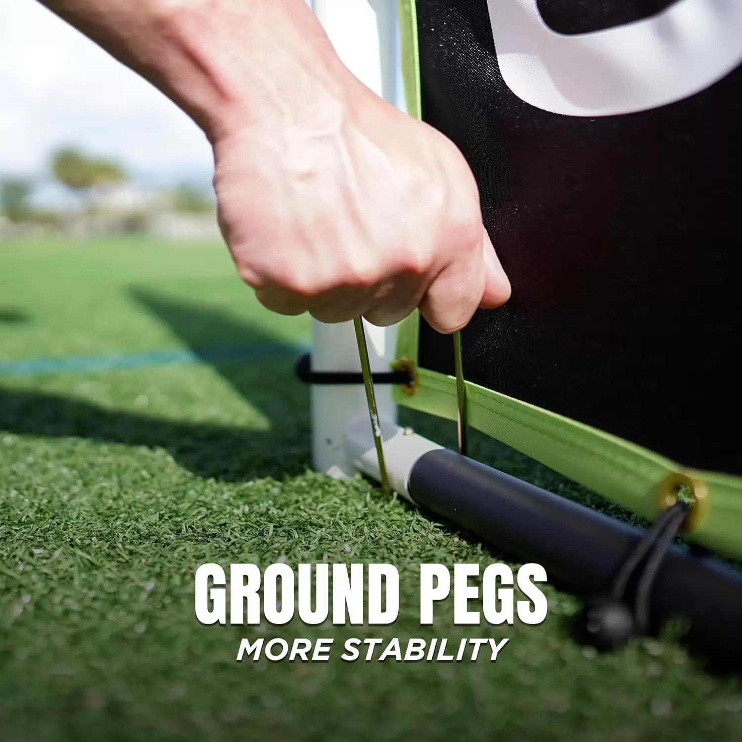 Fotbollsm&aring;l Reboundertr&auml;nare 3-i-1