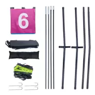 7'x7' digitalt discgolf-&ouml;vningsn&auml;t