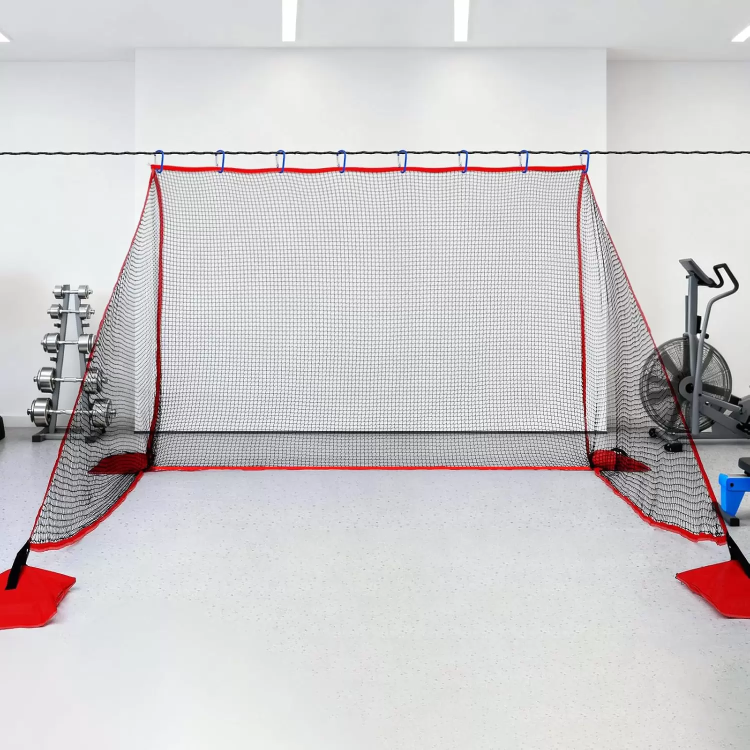 Surroundn&auml;t och platt barri&auml;rn&auml;t