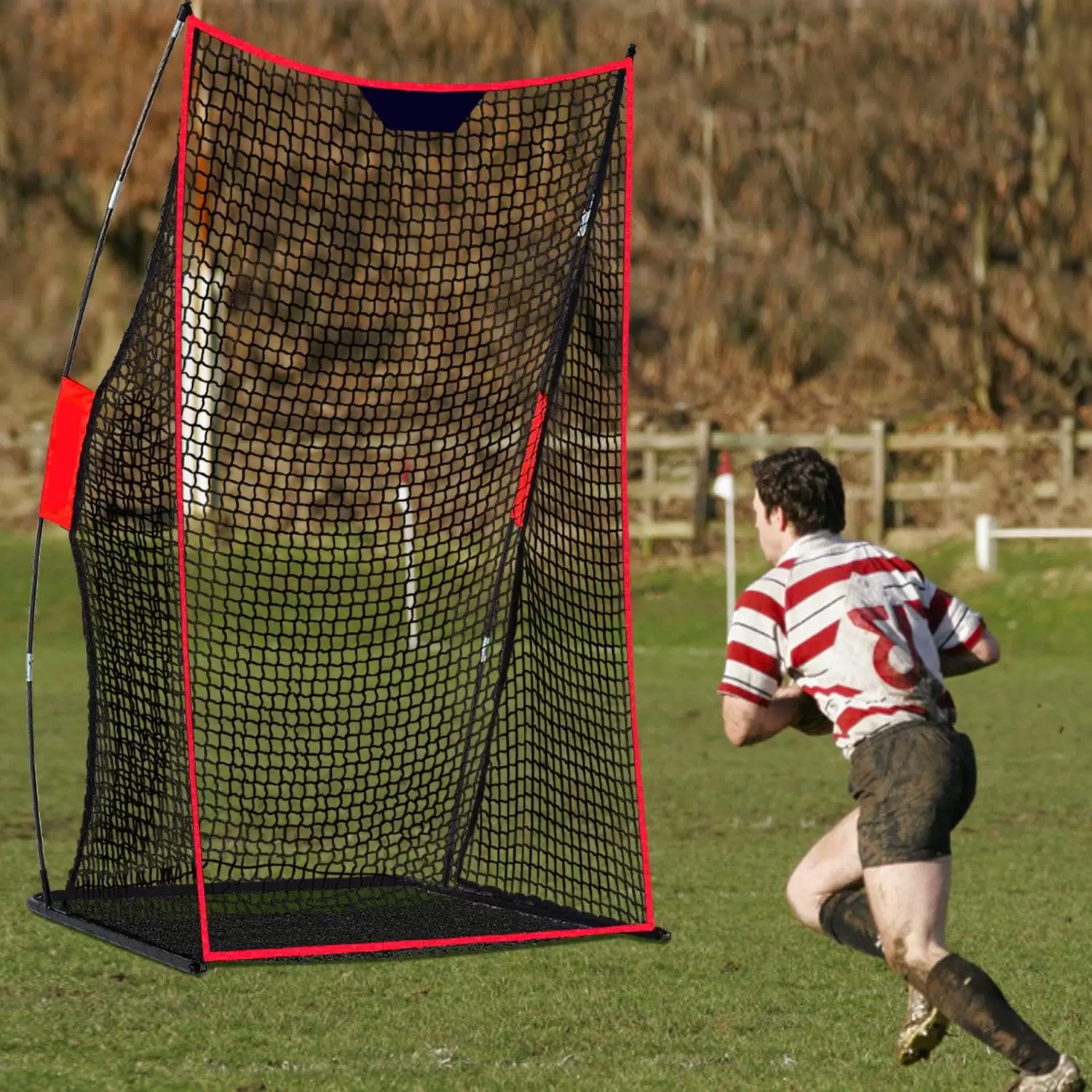 12x1,8 meter rugbytr&auml;ningsn&auml;t