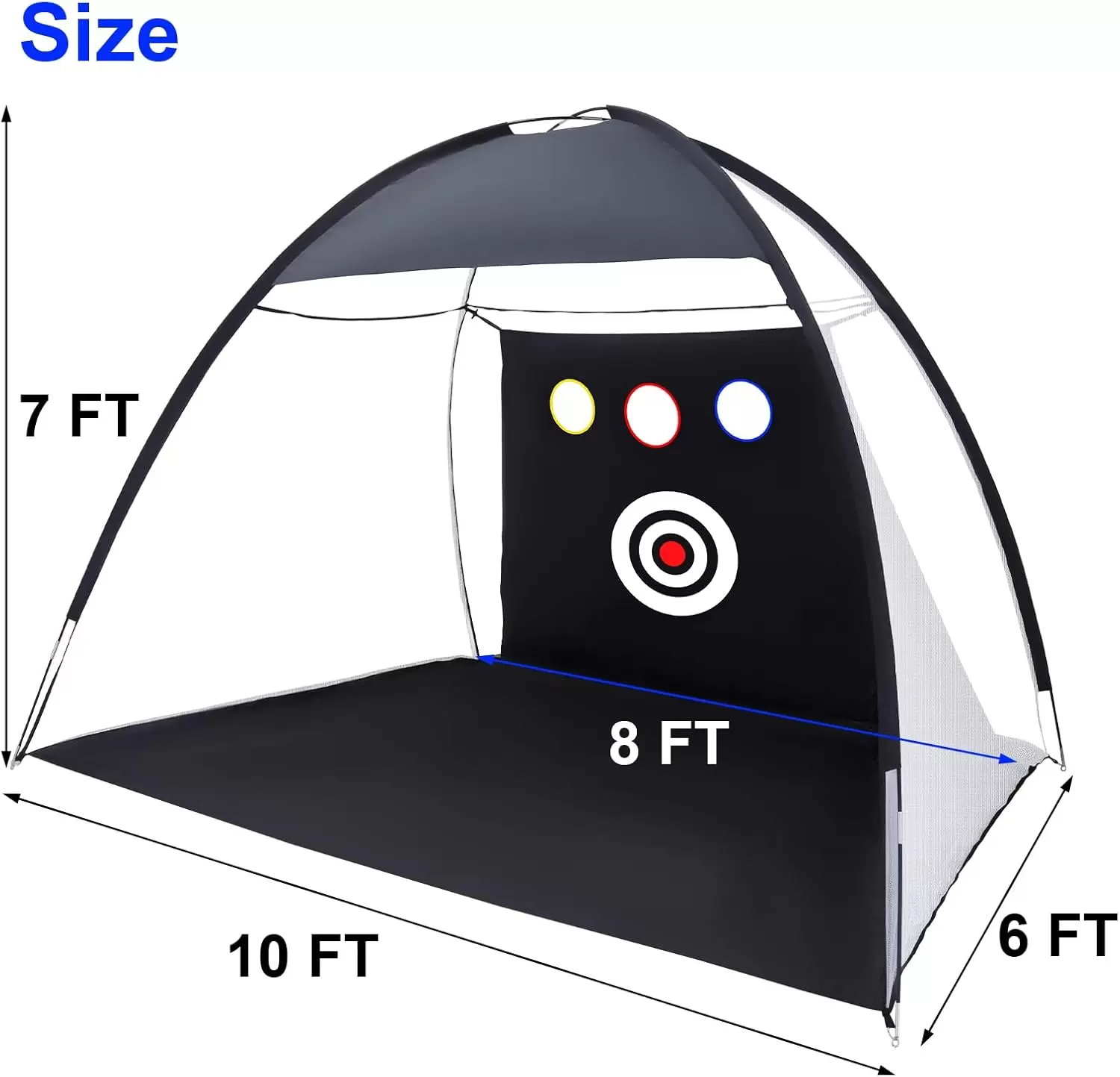 Golftr&auml;ningsn&auml;t i t&auml;ltstil &Iota;