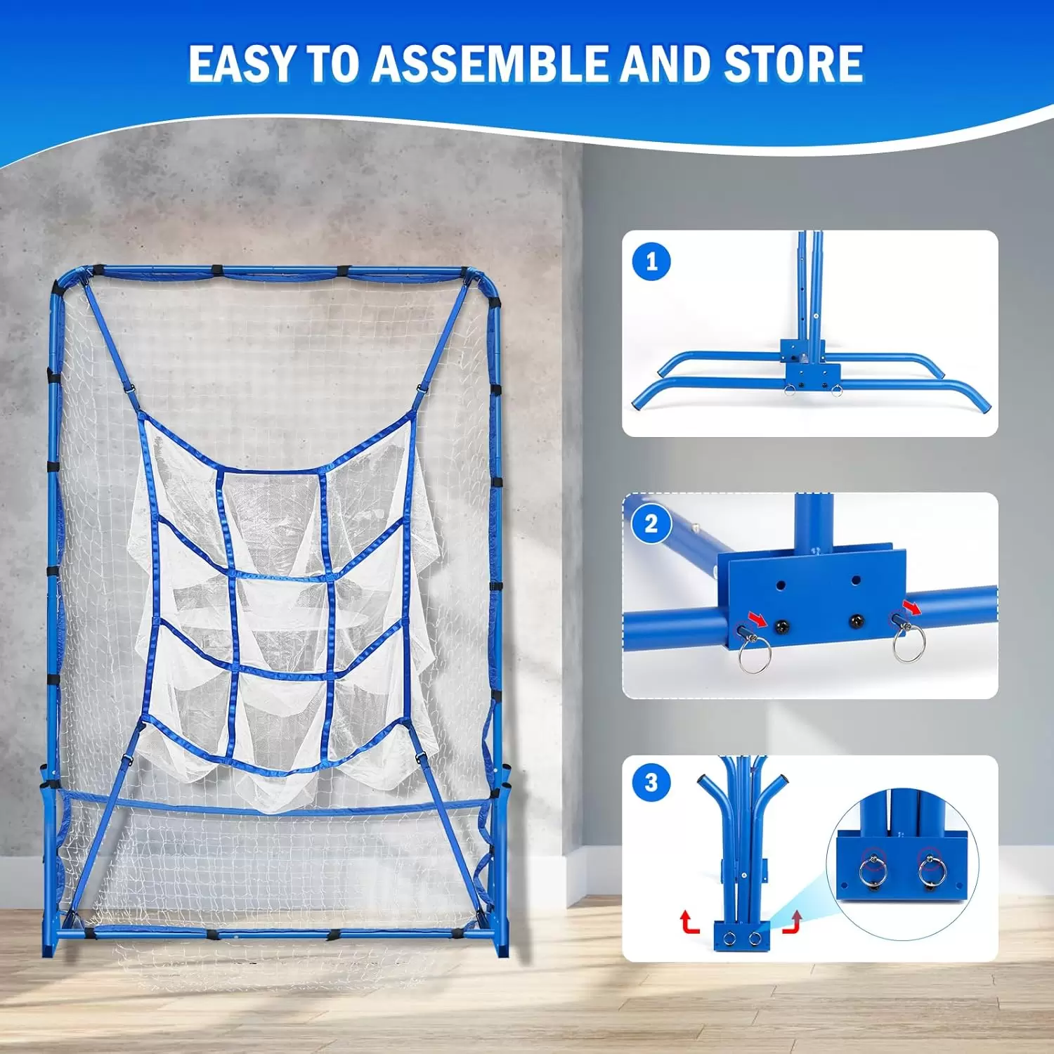Optimera basebolltr&auml;ning med basebollkastn&auml;t med Strike Zone och n&auml;t&ouml;vningar