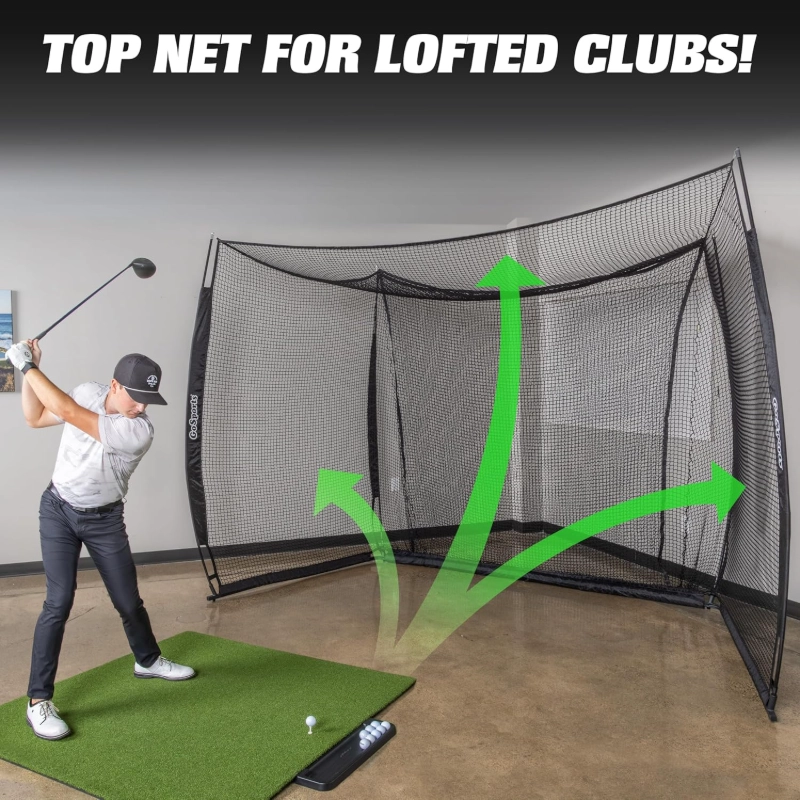 10X10X10ft l&auml;tt golfbur med m&aring;lduk
